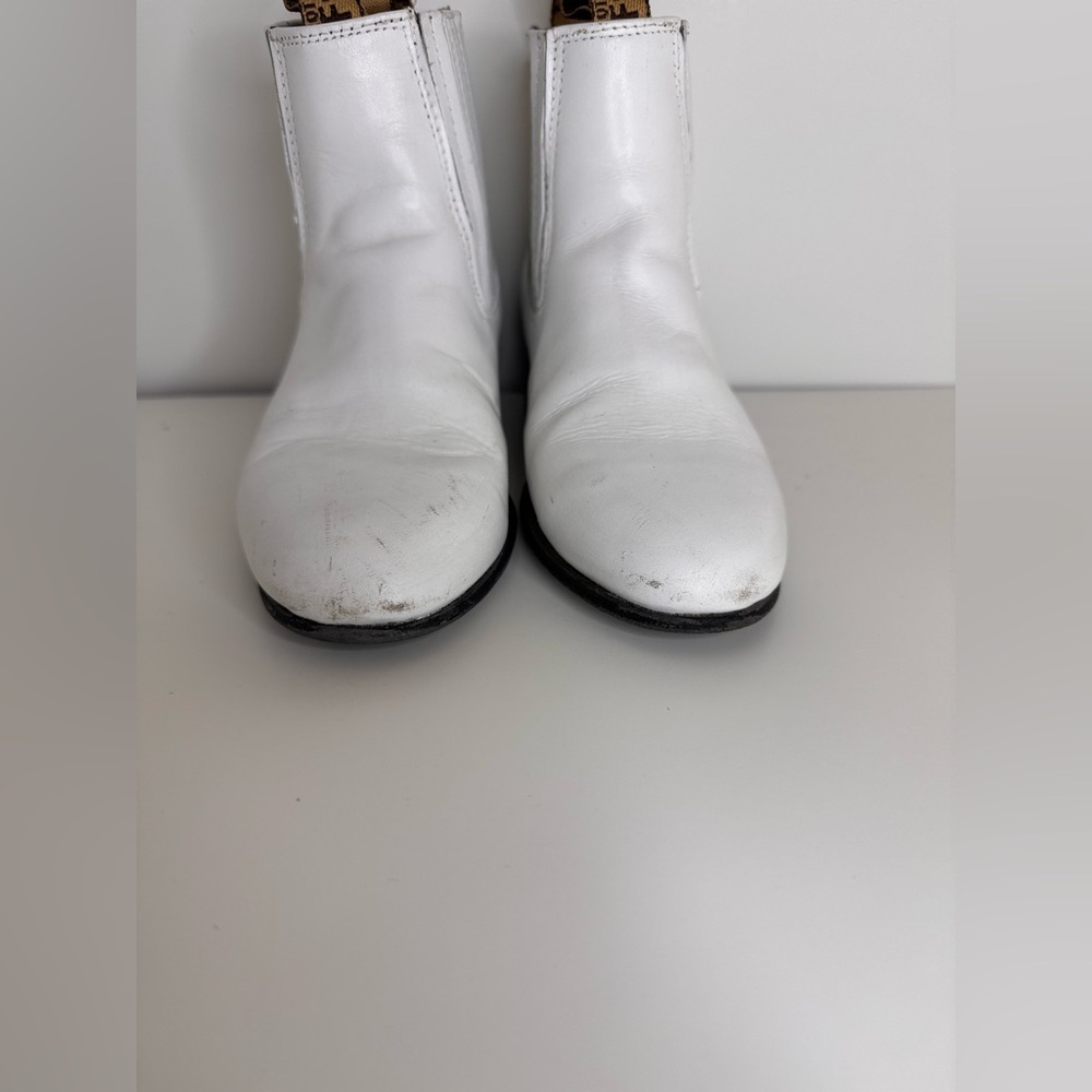 Harveys White Leather Boots - Picture 8 of 10